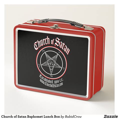 baphomet lunch box metal|Baphomet Box .